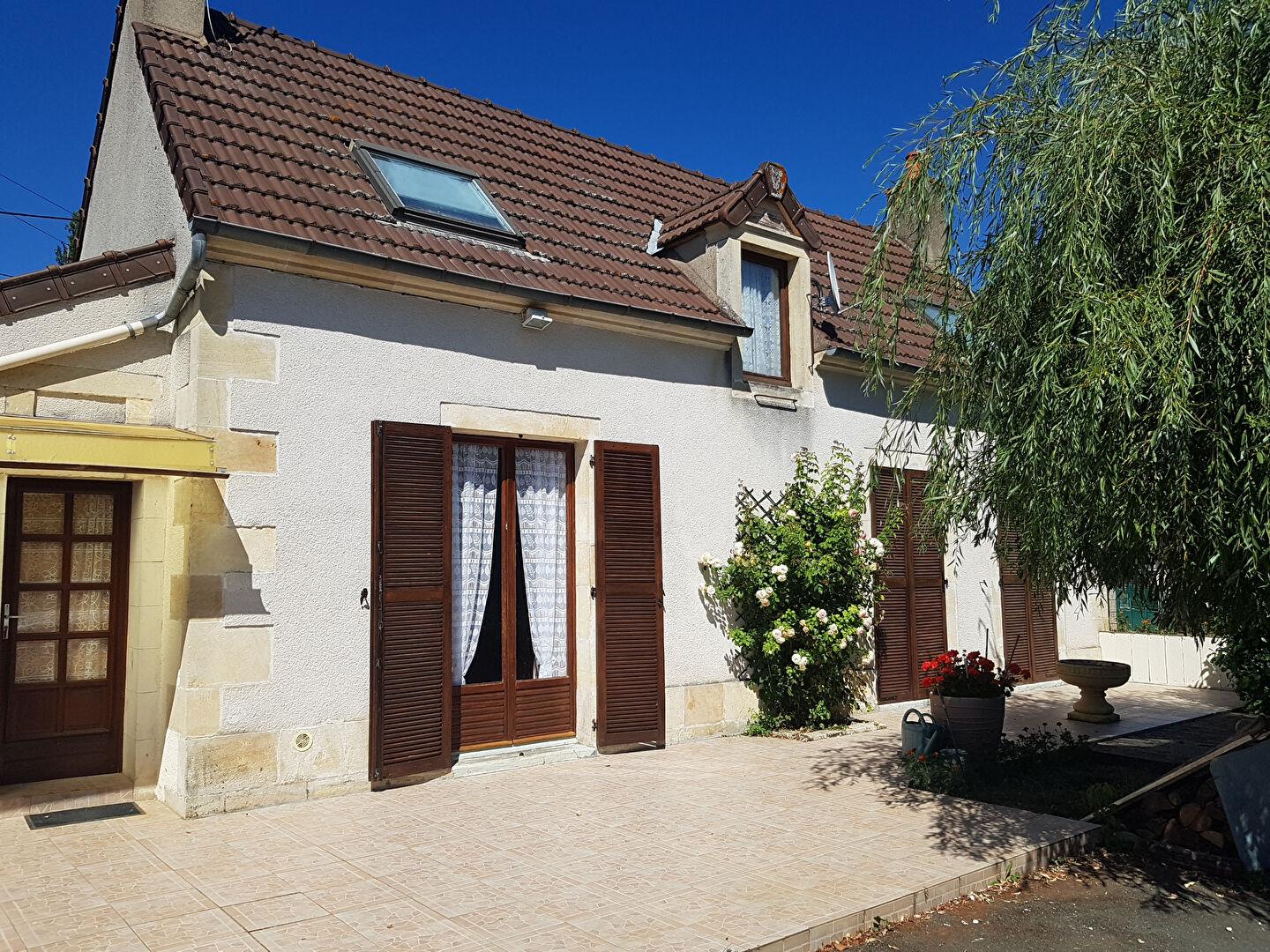 Maison 100m² , plain-pied , habitable avec jardin